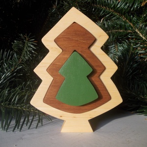 Fenyőfa 3D - Meska.hu