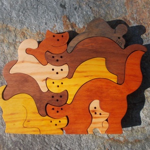 Macska kupac - játék & sport - puzzle - forma puzzle - Meska.hu