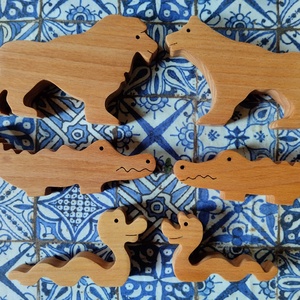 Noé állatokkal - játék & sport - építőjáték - Meska.hu