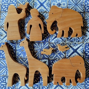 Noé állatokkal - játék & sport - építőjáték - Meska.hu