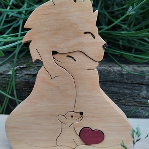 Oroszlán Család 1-Rendelhető! - otthon & életmód - dekoráció - dísztárgy - Meska.hu