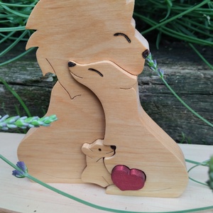 Oroszlán Család 1-Rendelhető! - otthon & életmód - dekoráció - dísztárgy - Meska.hu