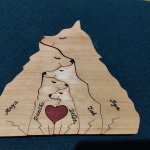 Farkas család Viviennek - Meska.hu