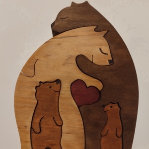 Mackó család szívvel 2 - Meska.hu