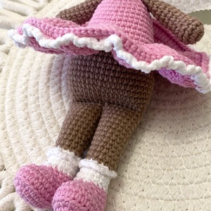 Horgolt nyuszi - játék & sport - plüssállat & játékfigura - nyuszi - Meska.hu