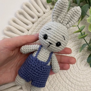 Horgolt nyuszi, Játék & Sport, Plüssállat & Játékfigura, Nyuszi, Horgolás, MESKA