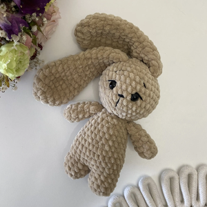 Horgolt nyuszi - játék & sport - plüssállat & játékfigura - nyuszi - Meska.hu