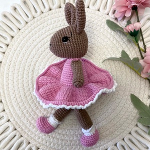 Horgolt nyuszi, Játék & Sport, Plüssállat & Játékfigura, Nyuszi, Horgolás, MESKA