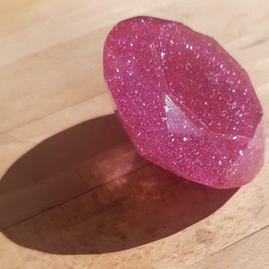 Műgyanta gyémántdísz - Meska.hu