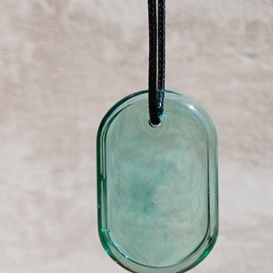 Műgyanta medál - ékszer - nyaklánc - medál - Meska.hu