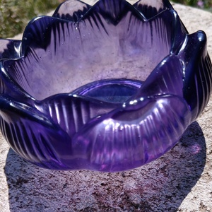 Műgyanta mécsestartó - Meska.hu