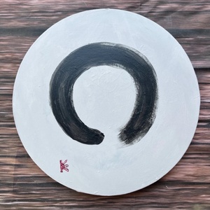 Nyugalom köre � modern zen�kör festmény - művészet - festmény - akril - Meska.hu