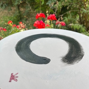 Nyugalom köre � modern zen�kör festmény - Meska.hu