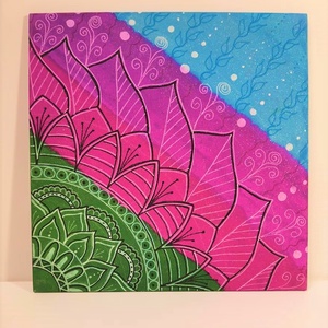 Mandala /sávos - otthon & életmód - dekoráció - spiritualitás - mandala - Meska.hu