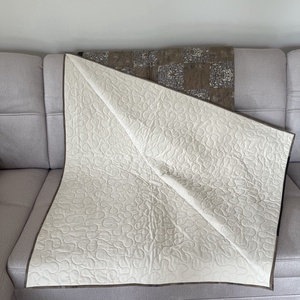 Patchwork ágytakaró (150x200) békés elegancia - otthon & életmód - lakástextil - ágytakaró - Meska.hu