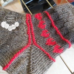 Kötésleírás - Zokni Szívesen - diy (csináld magad) - szabásminta, útmutató - Meska.hu