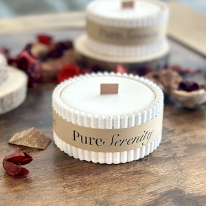 Pure Serenity - szójaviasz gyertya - Meska.hu