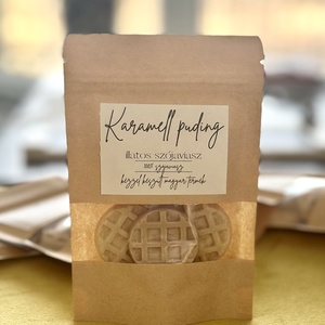 Karamell puding - illatos szójaviasz - otthon & életmód - gyertya, illat, aroma - illatviasz - Meska.hu