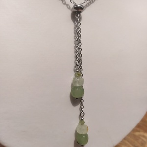 Prehnit nyaklánc ZenGem Jewellery Essentia collection, Esküvő, Ékszer, Nyaklánc, Ékszerkészítés, Mindenmás, MESKA