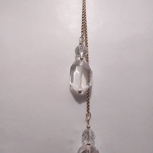 Hegyikristály nyaklánc ZenGem Jewellery Essentia collection - Meska.hu