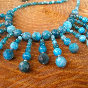 Apatit nyaklánc, Ékszer, Nyaklánc, Medál, Ékszerkészítés, MESKA