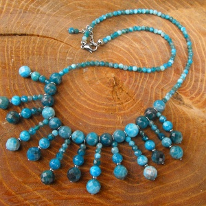 Apatit nyaklánc - ékszer - nyaklánc - medál - Meska.hu