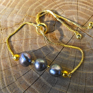 Láncos  karkötő, acél szerelékkel, Ékszer, Karkötő, Ásványkarkötő, Ékszerkészítés, MESKA