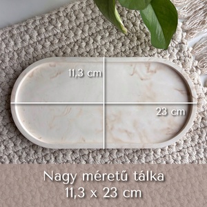 OTT AZ OTTHONOM, AHOL TE VÁRSZ - nagy tálka - otthon & életmód - dekoráció - asztal és polc dekoráció - dekorációs tál, tartó - Meska.hu