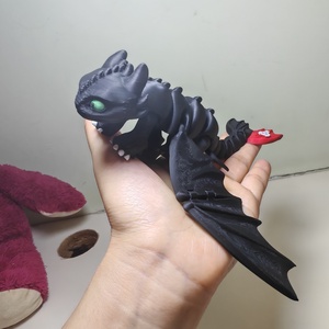 Toothless Night Fury és Light Fury � Mozgatható artikulált sárkány figura 16x21 cm, Otthon & Életmód, Dekoráció, Dekoratív figurák és szobrok, Mindenmás, MESKA
