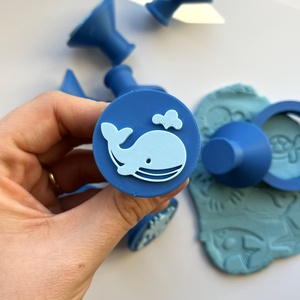 Óceáni Állatos Gyurma Bélyegző és Sütikiszúró Készlet � Bálna, Polip, Teknős, Medúza és több  - otthon & életmód - konyhafelszerelés, tálalás - sütés, főzés - sütikiszúró - Meska.hu