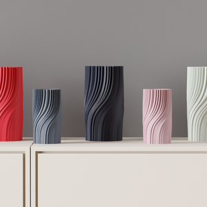 Modern Twisted Vase � Elegáns csavart váza 16 cm magas � Modern lakberendezés - otthon & életmód - virágdekoráció - virágtartó - váza - Meska.hu