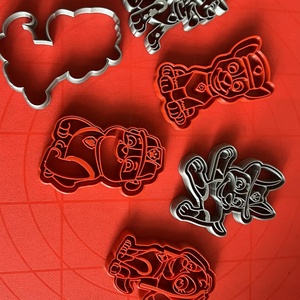 Paw Patrol Sütikiszúró � Mancs őrjárat figura kiszúró � 3D nyomtatott - otthon & életmód - konyhafelszerelés, tálalás - sütés, főzés - sütikiszúró - Meska.hu