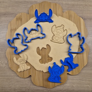 Stitch Sütikiszúró � Lilo és Stitch figura kiszúró � 3D nyomtatott - otthon & életmód - konyhafelszerelés, tálalás - sütés, főzés - sütikiszúró - Meska.hu