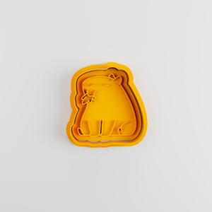 Aranyos Capybara  Sütikiszúró - otthon & életmód - konyhafelszerelés, tálalás - sütés, főzés - sütikiszúró - Meska.hu