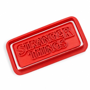 Stranger Things sütikiszúró szett � Matt piros � 6 darabos Upside Down kollekció - otthon & életmód - konyhafelszerelés, tálalás - sütés, főzés - sütikiszúró - Meska.hu