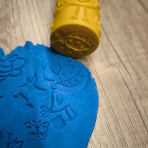 Tavaszi Virágos Dombornyomó Henger � Gyurma és Sütemény Mintázó � 3D nyomtatott - otthon & életmód - konyhafelszerelés, tálalás - sütés, főzés - sütikiszúró - Meska.hu