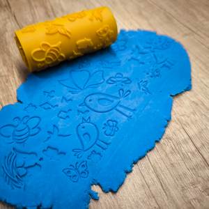 Tavaszi Virágos Dombornyomó Henger � Gyurma és Sütemény Mintázó � 3D nyomtatott - Meska.hu