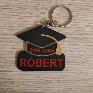 Személyre szabható Ballagási kulcstartó�� Osztályelső ajándék 2026-ra!   - Meska.hu
