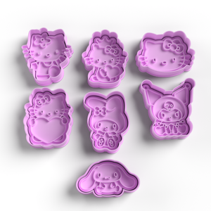 Hello Kitty sütikiszúró szett - otthon & életmód - konyhafelszerelés, tálalás - sütés, főzés - sütikiszúró - Meska.hu