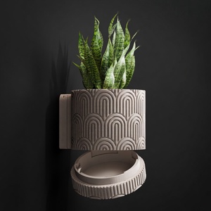  Art Deco ív mintás fali virágtartó � Elegancia a falon  - otthon & életmód - virágdekoráció - virágtartó - függő virágtartó - Meska.hu