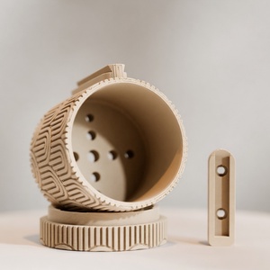  Art Deco ív mintás fali virágtartó � Elegancia a falon  - otthon & életmód - virágdekoráció - virágtartó - függő virágtartó - Meska.hu