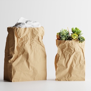 Virágtartó � A gyűrött papírzacskó, ami örökre marad - Meska.hu