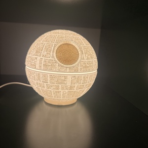  Death Star Lámpa � Csillagok Háborúja LED Asztali Lámpa USB - Meska.hu