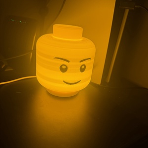Brick Head Lámpa � Sárga LEGO Fejes Éjjeli Lámpa Gyerekszobába , Otthon & Életmód, Lámpa, Hangulatlámpa, Mindenmás, MESKA