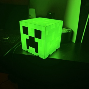 Minecraft Creeper Lámpa � 12 centiméteres , világító Creeper!  - otthon & életmód - lámpa - hangulatlámpa - Meska.hu