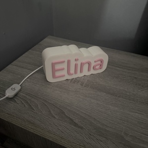  Személyre szabott 3D nyomtatott felhő lámpa � tökéletes ajándék!  - otthon & életmód - lámpa - hangulatlámpa - Meska.hu