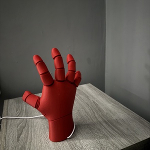 Iron Man kéz lámpa � 22 cm magas, egyedi design! - otthon & életmód - lámpa - hangulatlámpa - Meska.hu