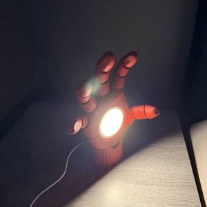 Iron Man kéz lámpa � 22 cm magas, egyedi design! - otthon & életmód - lámpa - hangulatlámpa - Meska.hu