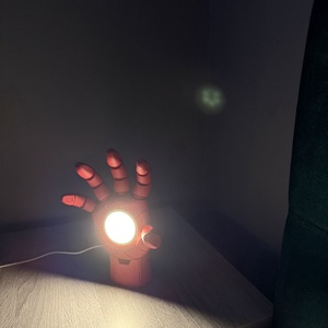 Iron Man kéz lámpa � 22 cm magas, egyedi design! - otthon & életmód - lámpa - hangulatlámpa - Meska.hu