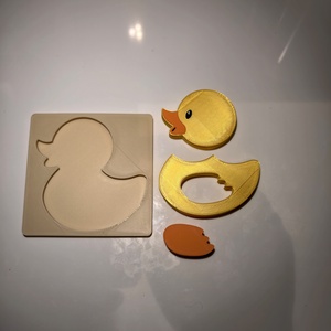 Montessori 4 az 1-ben állat puzzle szett � egyedi darabok vagy teljes készlet - játék & sport - puzzle - forma puzzle - Meska.hu